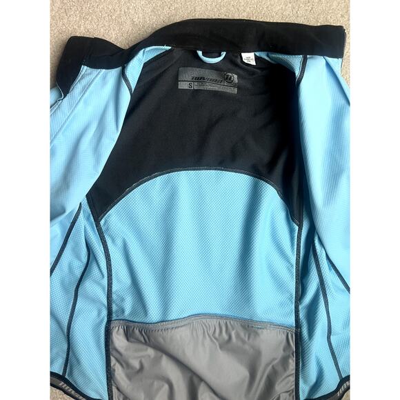 Novara y2k blue full zip cycling jacket size S - Picture 4 of 5